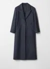 & Other Stories Single-breasted Wool Coat In Blue
