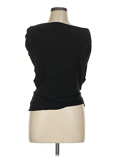 Pre-owned & Other Stories Sleeveless Top Black One Shoulder Neckline Tops