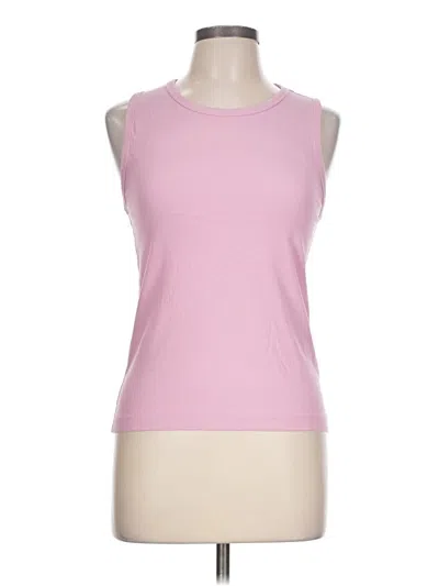 Pre-owned & Other Stories Sleeveless T-shirt In Pink