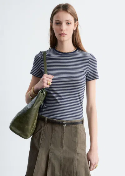 & Other Stories Slim Fit Jersey T-shirt In Multi