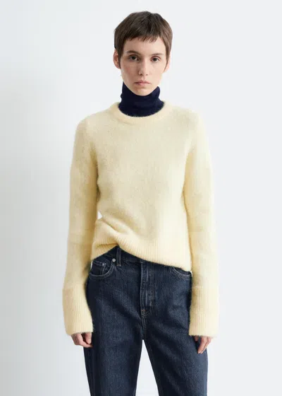 & Other Stories Slim Fit Knitted Sweater In Yellow