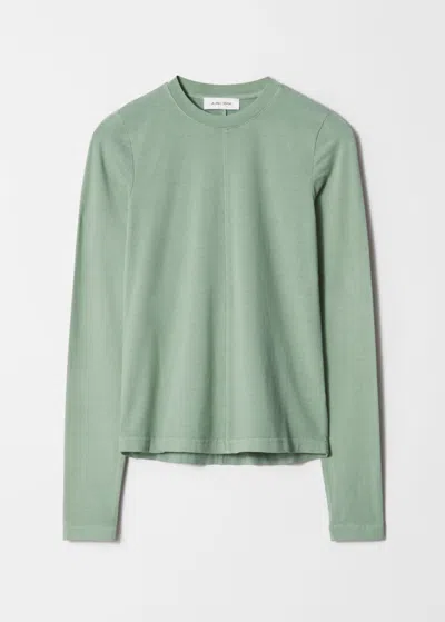& Other Stories Slim Long-sleeve Top In Green