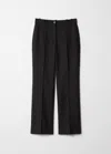 & Other Stories Slim Press-crease Trousers In Black