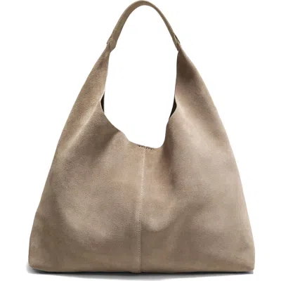 & Other Stories Small Suede Shoulder Bag In Brown