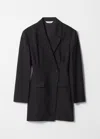 & Other Stories Structured Blazer Mini Dress In Black