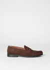 & Other Stories Suede Penny Loafers In Brown