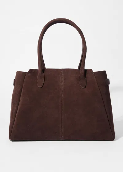 & Other Stories Suede Tote Bag
