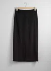 & Other Stories Tailored Pencil Midi Skirt In Black
