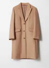 & Other Stories Tailored Single-breasted Coat In Beige