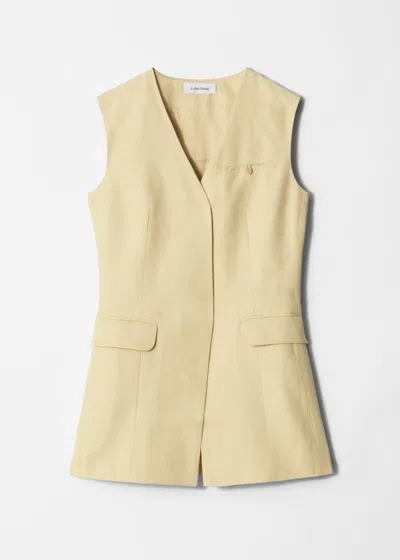 & Other Stories Tailored Vest In Neutral
