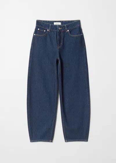 & Other Stories Tapered Jeans In Blue