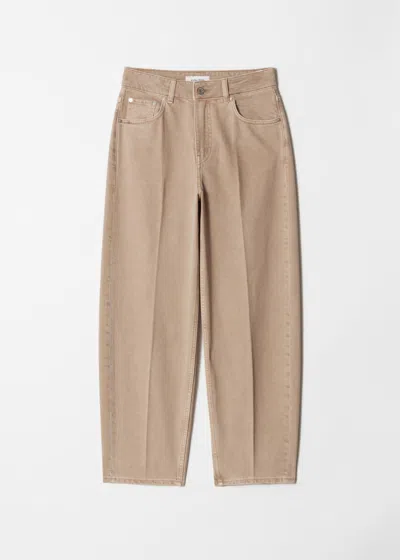 & Other Stories Tapered Jeans In Brown