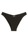 & Other Stories Brief Bikini Bottoms In Black Dark