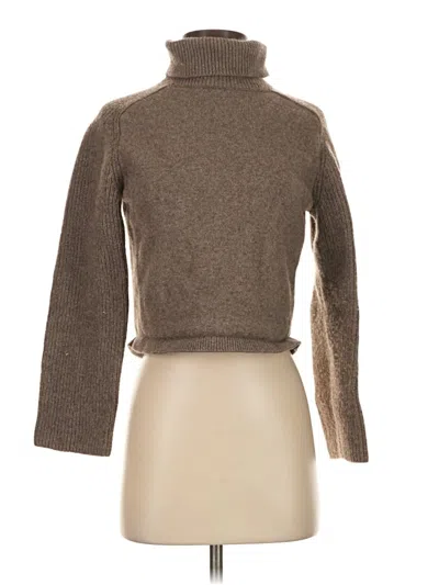 Pre-owned & Other Stories Turtleneck Sweater In Brown