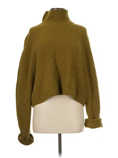 Pre-owned & Other Stories Turtleneck Sweater In Green