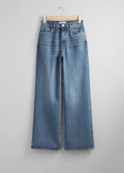 & OTHER STORIES WIDE-LEG JEANS