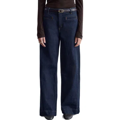 & Other Stories Wide Leg Jeans In Blue