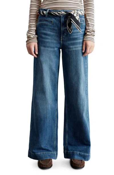 & Other Stories Wide Leg Jeans In Blue