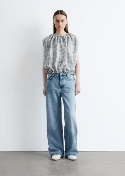 & Other Stories Wide-leg Jeans In Blue