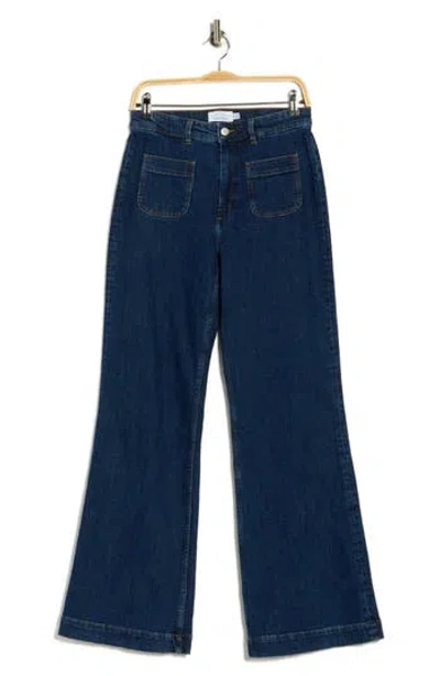 & Other Stories Wide Leg Pants In Blue