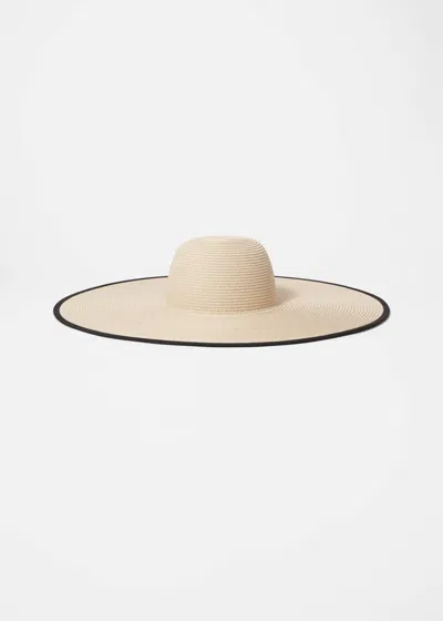& Other Stories Wide-brim Straw Hat In Brown