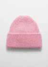 & Other Stories Wool Blend Beanie In Pink