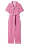 & Other Stories Zip Front Corduroy Jumpsuit
