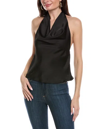 & Rouge Cutout Top In Black
