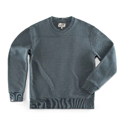 &sons Trading Co Anderson Cross Neck Sweatshirt Storm Blue