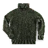 &sons Trading Co Men's Ahab Submariner Rollneck Jumper Moss Green In Green