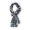&SONS TRADING CO MEN'S &SONS BLUE WAVES SCARF