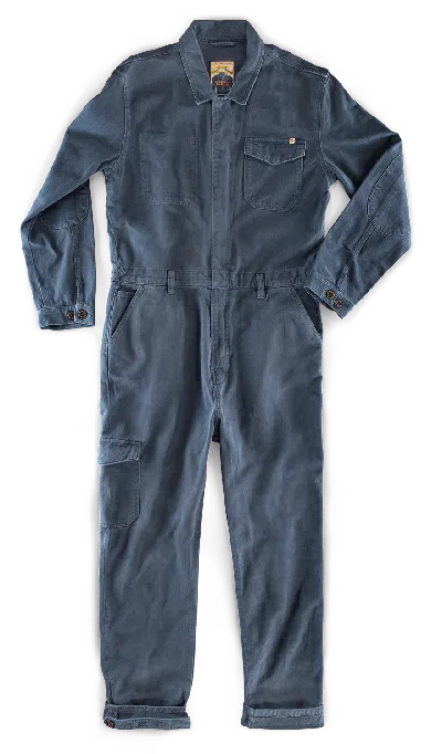&sons Trading Co Men's &sons Churchill Coveralls Dark Denim In Black
