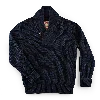&sons Trading Co Men's &sons Port Shawl Collar Jumper Navy In Blue