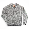 &sons Trading Co Men's &sons Rockingham Jumper Grey Marl In Gray