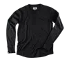 &sons Trading Co Men's The New Elder Henley Shirt Black In Black