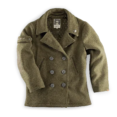 &sons Trading Co Men's Andsons Boardwalk Peacoat Army Green