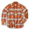 &sons Trading Co Men's Andsons Eiger Mountain Shirt Rust Check In Brown
