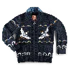 &sons Trading Co Men's Blue Crane Cardigan Navy In Blue