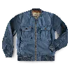 &sons Trading Co Men's Blue Harris Bomber Jacket Navy In Blue