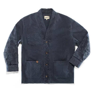 &sons Trading Co Men's Blue Noragi Chore Jacket Navy