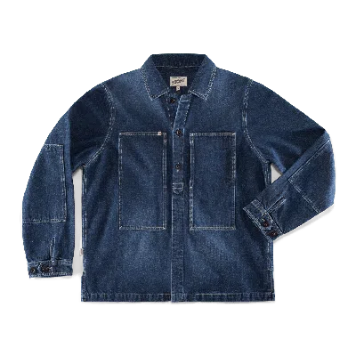 &sons Trading Co Men's Blue Painter Shirt Indigo