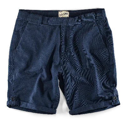 &sons Trading Co Men's Blue Virgil Chino Shorts Navy