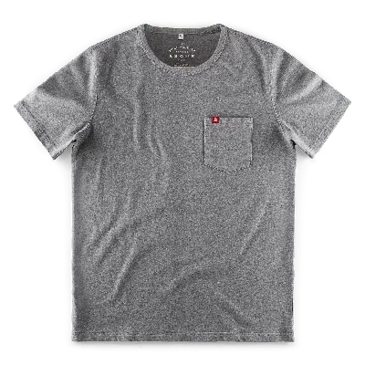 &sons Trading Co Men's Boxer Pocket T-shirt Grey Marl