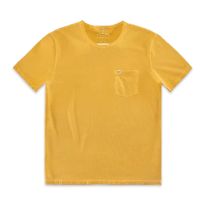 &sons Trading Co Men's Boxer Pocket T-shirt Yellow