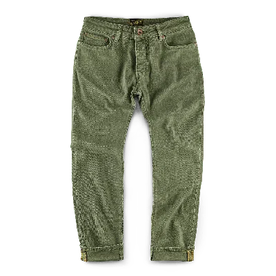 &sons Trading Co Men's Brandon Overdyed Jean Army Green