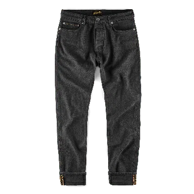 &sons Trading Co Men's Brandon Overdyed Jean Black Fade 2