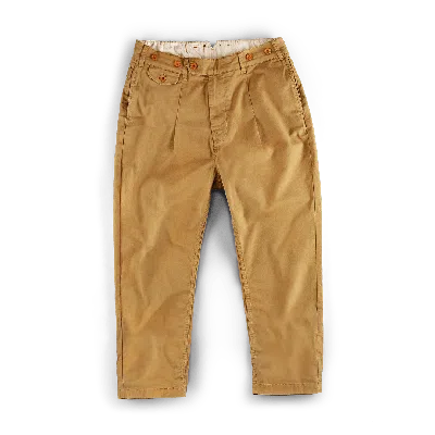 &sons Trading Co Men's Brown Andsons Beckett Trousers Tan