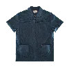 &sons Trading Co Men's Cabana Shirt Dark Denim Blue In Blue