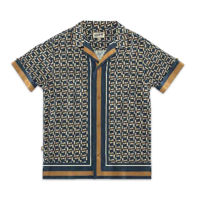&sons Trading Co Men's Capri Shirt Blue