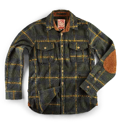 &sons Trading Co Men's Eiger Mountain Shirt Green Check